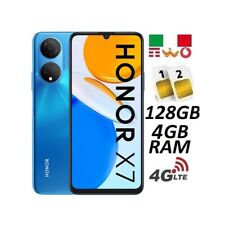 HONOR X7 4G 128GB 4GB RAM BLU ITALIA BRAND CON SERVIZI GOOGLE PLAY usato  Italia