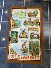Isle Of Wight Vintage Tea Towel for sale  Shipping to South Africa