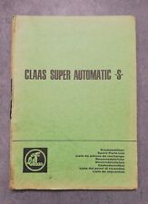 Claas super automatic gebraucht kaufen  Beratzhausen