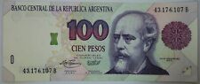 Billete de 100 pesos 1995 convertibles Argentina P# 345b, usado segunda mano  Argentina 