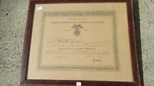 A16cba diplôme militaire d'occasion  Saint-Jean-en-Royans