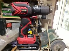 Workzone 18vlithium drill for sale  STOKE-ON-TRENT
