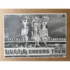 Bananarama cheers memorabilia for sale  CHESTERFIELD