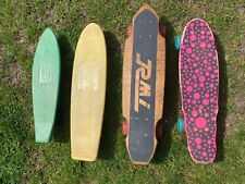 Lote 4 Vintage Penny Skateboards RMI Element Scamp Gentec Cuda Skate Deck Califórnia comprar usado  Enviando para Brazil