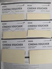 Odeon cinema tickets for sale  GILLINGHAM
