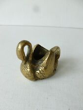 Vintage brass swan for sale  LIVERPOOL