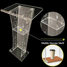 Acrylic pulpit lectern for sale  BURTON-ON-TRENT