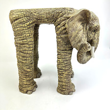 Sculpted resin elephant for sale  Washburn