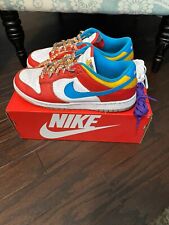 Usado, Tamanho 11 - Nike Dunk Low x LeBron James x Fruity Pebbles Vermelho Novo sem etiquetas! comprar usado  Enviando para Brazil