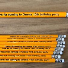 Personalised pencils packs for sale  GILLINGHAM