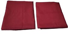 Dark red pillowcases for sale  Providence