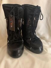 Moonboot the original women’s black moon boots size US 7/8.5 EU 39/41 NWT for sale  Shipping to South Africa