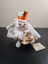 Annalee Mouse Ghost Disfraz Halloween Buco Figura Truco o Trato Bolsa 1995 segunda mano  Embacar hacia Argentina