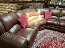Sectional sofa leather for sale  Saratoga