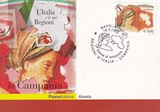 Campania cartolina filatelica usato  Peschiera Del Garda