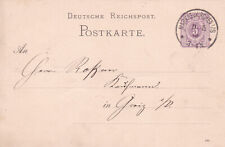 Reichspost 1886 markneukirchen gebraucht kaufen  Deutschland