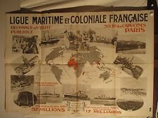 Affiche ligue maritime d'occasion  Montauban