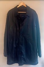 Canali leather jacket for sale  CARNFORTH