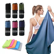 Microfiber Towels for Sport Fast Drying Super Absorbent Camping Towel Ultra Soft for sale  Shipping to South Africa