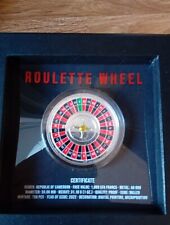 2022 Cameroon "Roulette Wheel" 1oz .999 Silver Proof Coin. Limited Mint  Of 790 for sale  Shipping to South Africa