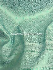 Saias de casamento tradicionais tailandesas de seda damasco vestidos fantasia faça você mesmo - Verde Celadon, usado comprar usado  Enviando para Brazil