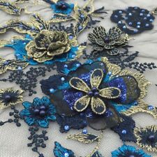 Flowers lace applique for sale  Shipping to Ireland