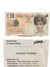 Banksy face tenner for sale  Shipping to Ireland