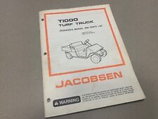 Jacobsen t1000 turf for sale  Burlington