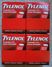 Usado, (4) Cápsulas de fuerza extra Tylenol - 4 cajas - 100 cápsulas por caja caducan 2027 segunda mano  Embacar hacia Argentina