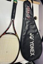 Raqueta de tenis Yonex RD-7 tamaño mediano Plus 95, 4 5/8 y estuche.  Necesita agarre nuevo segunda mano  Embacar hacia Argentina