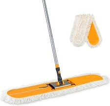 Commercial Industrial Cotton Mop Dust Floor Mop 59 Inch Telescopic Handle for sale  Shipping to South Africa