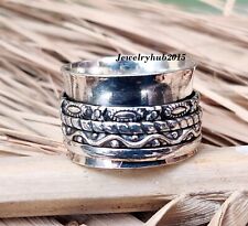 Silver spinner ring for sale  Shipping to Ireland