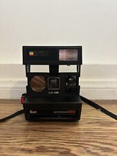 Cámara instantánea de enfoque automático Polaroid Sun 660 con correa original - PROBADA segunda mano  Embacar hacia Argentina