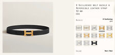 hermes belt gold for sale  WIRRAL