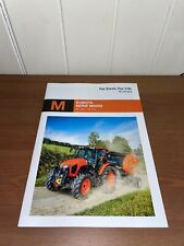 brochure prospekt PROSPECTUS TRACTEUR KUBOTA M5002 EDITION 2021-2022 tractor-ih, occasion d'occasion  Saint-Sébastien-de-Morsent