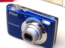 Usado, Cámara digital Nikon COOLPIX L22 12,0 MP azul segunda mano  Embacar hacia Argentina