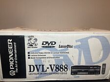 Pioneer Laser Disc DVL- V888 DVD/VÍDEO CD/LD player de karaokê com controles remotos e caixa comprar usado  Enviando para Brazil