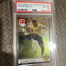 2019 Jadon Sancho. Borussia Dortmund. Anglia. ⚽️🔥📈 PSA 10 na sprzedaż  Wysyłka do Poland
