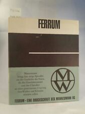 Ferrum. segunda mano  Embacar hacia Argentina