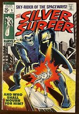 (5019) Silver Surfer (1968) #5 grado 6,5 de abril de 1969 segunda mano  Embacar hacia Argentina