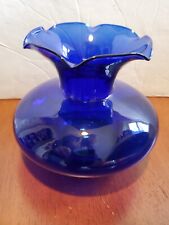 Cobalt blue vase for sale  Lapeer