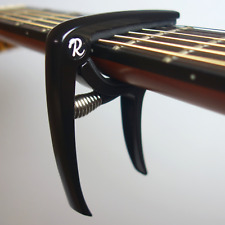 Usado, Capo gatilho guitarra elétrica/acústica Riff Music Products Deluxe - Preto comprar usado  Enviando para Brazil