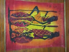 african wall hanging batik for sale  WIRRAL