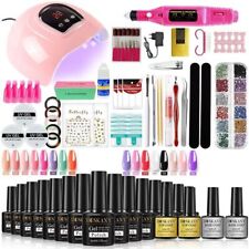 Used, Professional Nail Set Nail Gel Kit With 120W/54W UV Nail Lamp And Nail Drill for sale  Shipping to South Africa