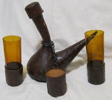 Vntg amber glass for sale  Newport