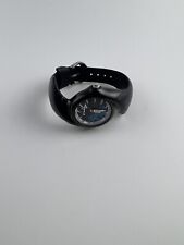 Oakley Crush 2.5 relógio banhado a íons preto aço inoxidável flor de lírio GMT torpedo, usado comprar usado  Enviando para Brazil