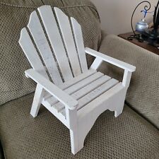 Wooden white chair for sale  Deforest