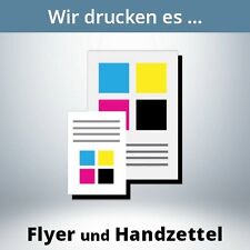 Flyer drucken farbig gebraucht kaufen  Frankfurt