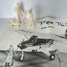Modelo de avión deportivo Piper Tri-Pacer 1967 monograma instrucciones y figuras solamente segunda mano  Embacar hacia Argentina