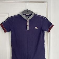 Moncler boys polo for sale  STOKE-ON-TRENT